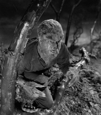 Lon Chaney Jr. in Frankenstein Meets The Wolf Man